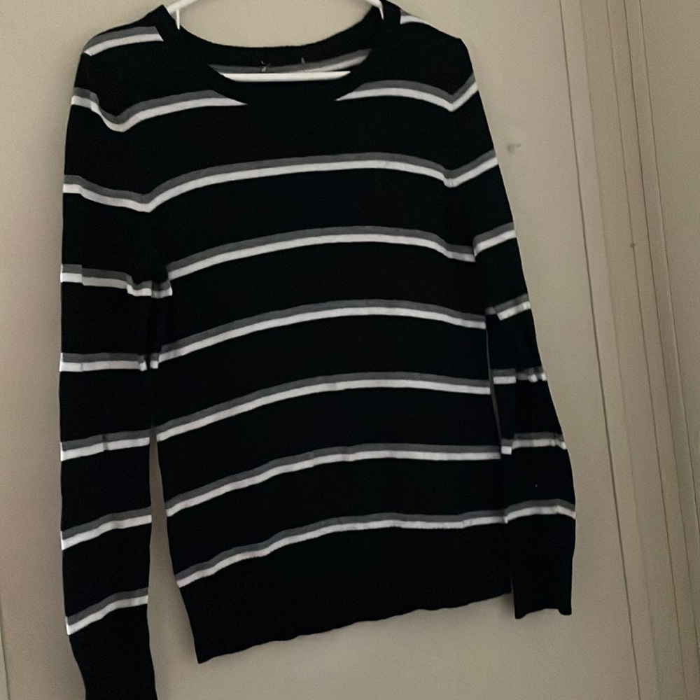Black and White Sweater